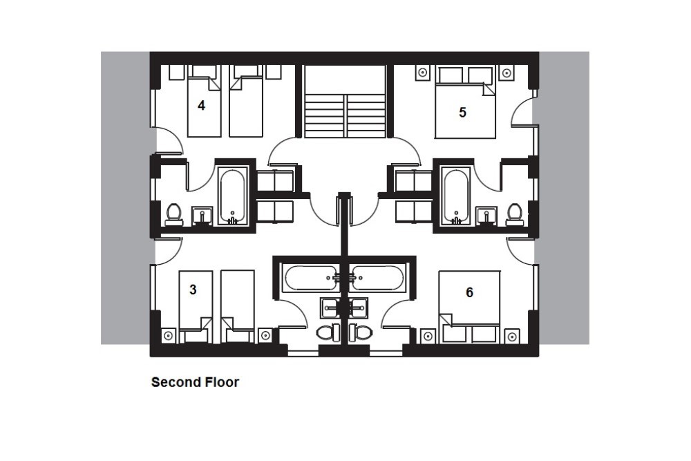 No.5 Bellevarde Lodge Savoie Val d’Isere Floor Plan 3